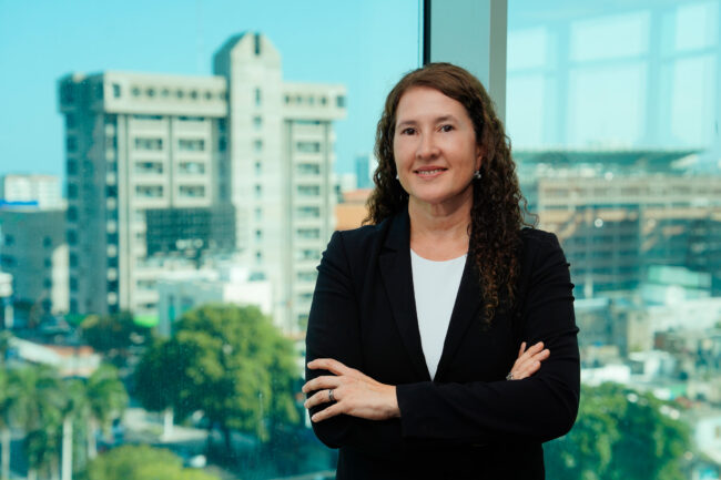 Frida Ruiz, representante del IFC en Repuìblica Dominicana